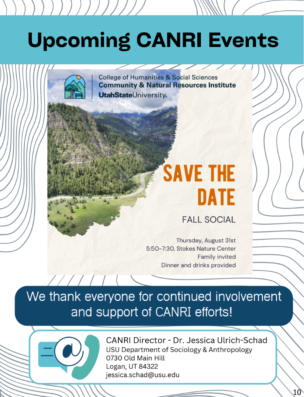 upcoming canri events