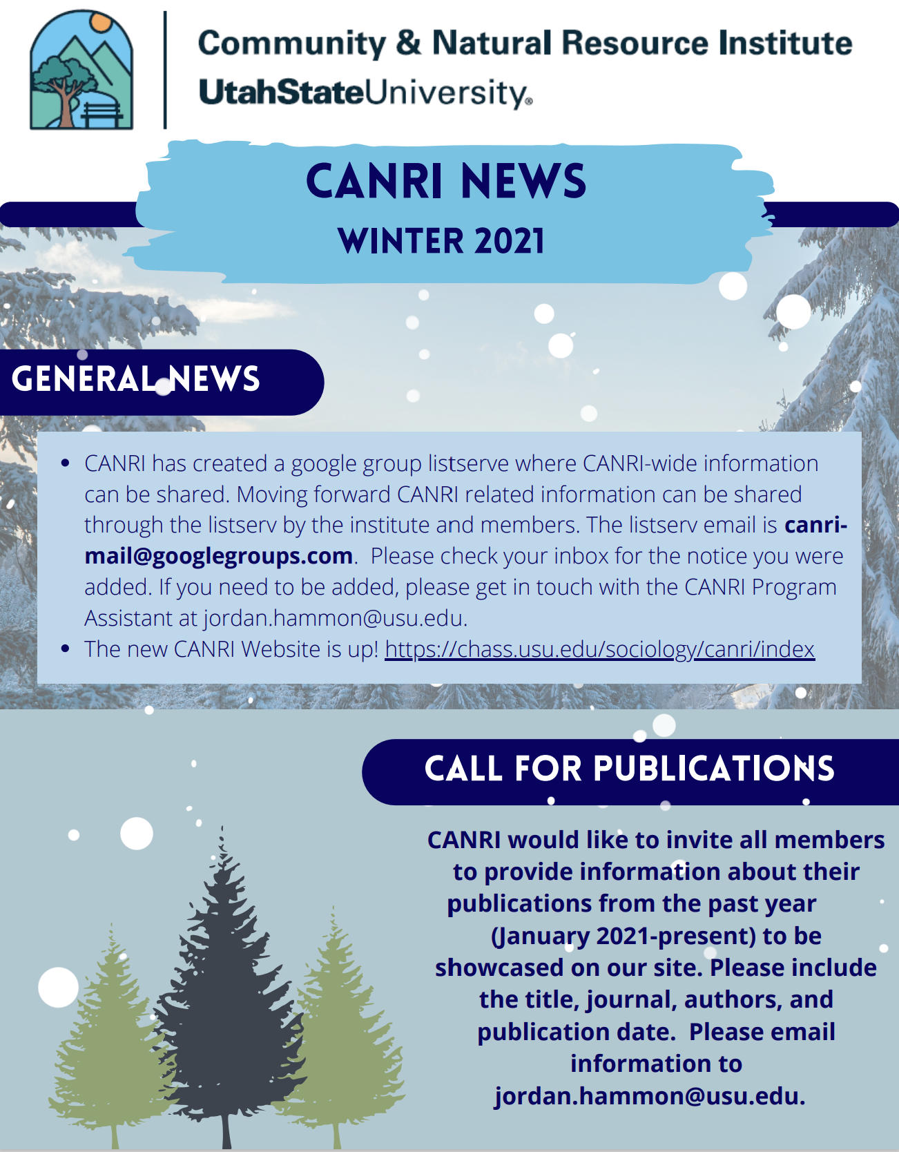 introduction graphic to newsletter