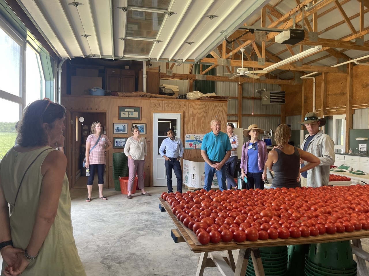 Farm Tour in Maryland, July 2022