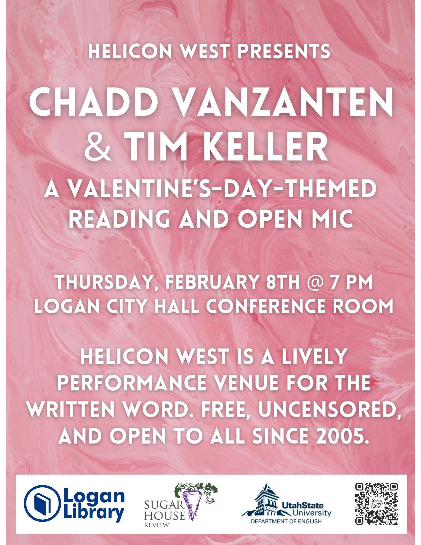 Pink Flyer for Helicon West Reading event