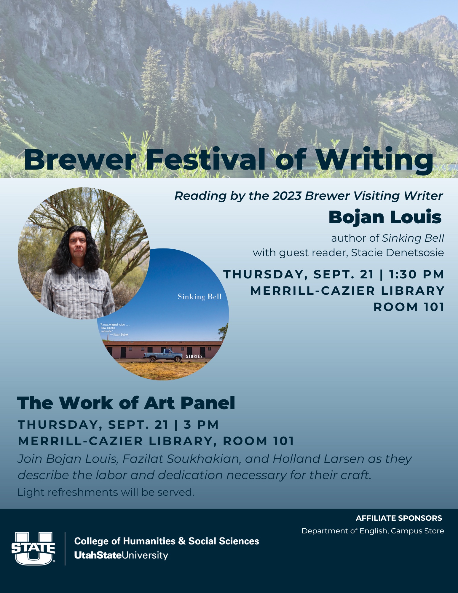 Brewer Festival of Writing Flyer