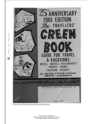 Cover of the 1961 Green Book.