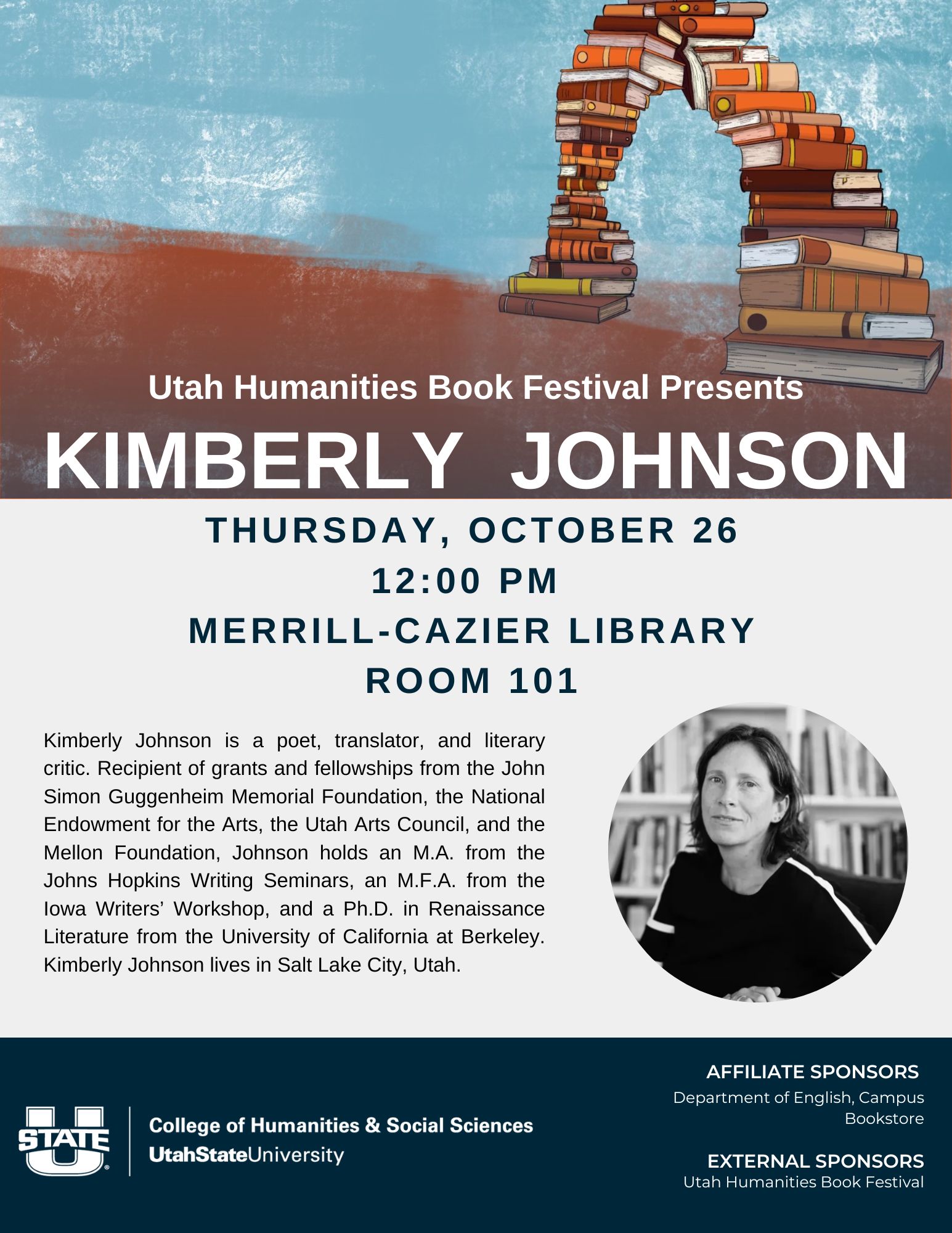Utah Humanities Book Festival Presents Kimberly Johnson