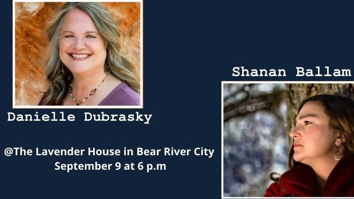 Shanan Ballam reading at The Lavender House in Bear River City on September 9 at 6 p.m