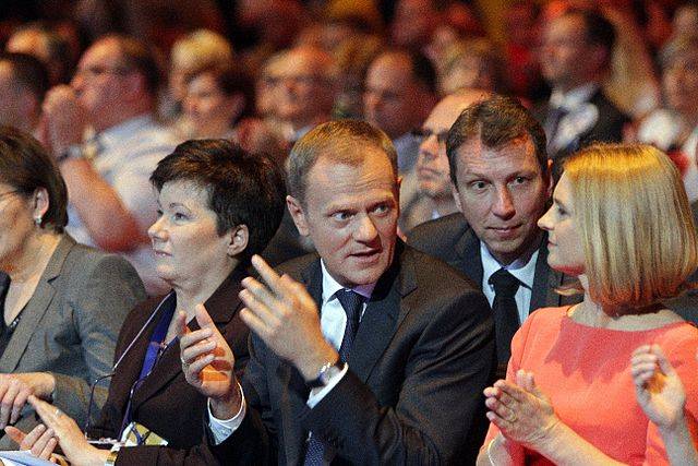 A picture of Donald Tusk from 2011, when he was Prime Minister of Poland for the first time.