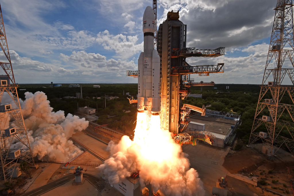 The Chandrayaan-3 Launch from Sriharikota, India.  