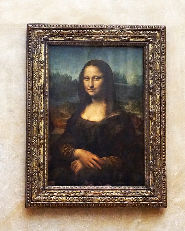 Da Vinci's Mona Lisa, Louvre Museum, Paris