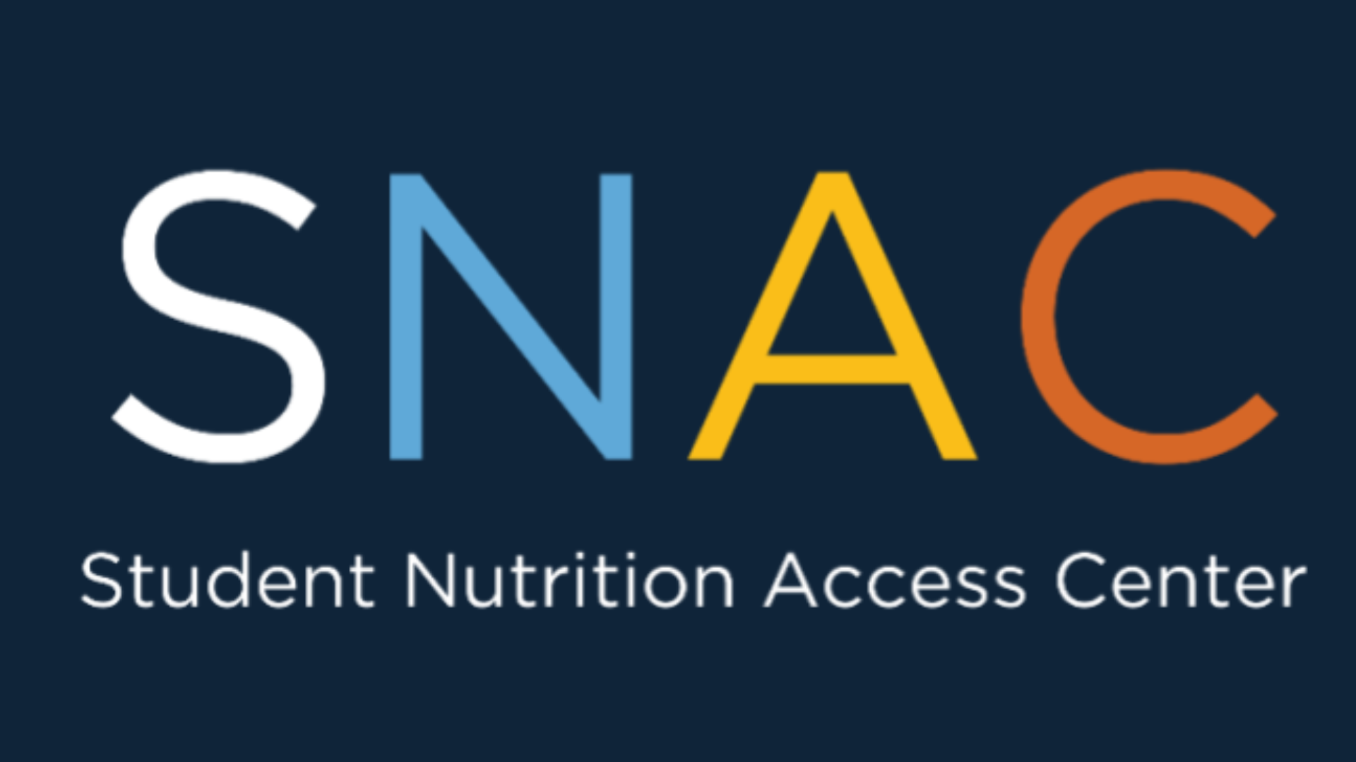 student nutrition access center (SNAC) logo